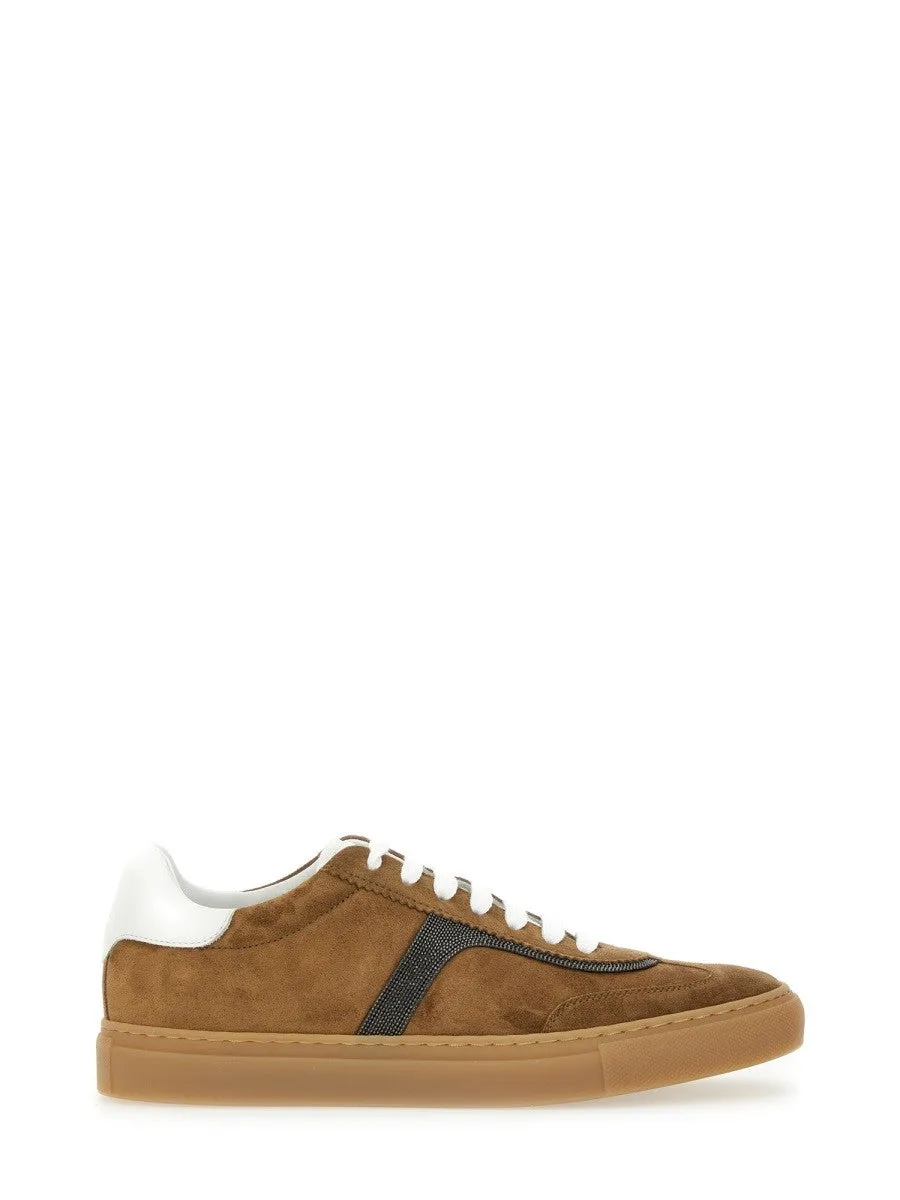 Brunello Cucinelli LEATHER SNEAKER sold by Siebentaschen