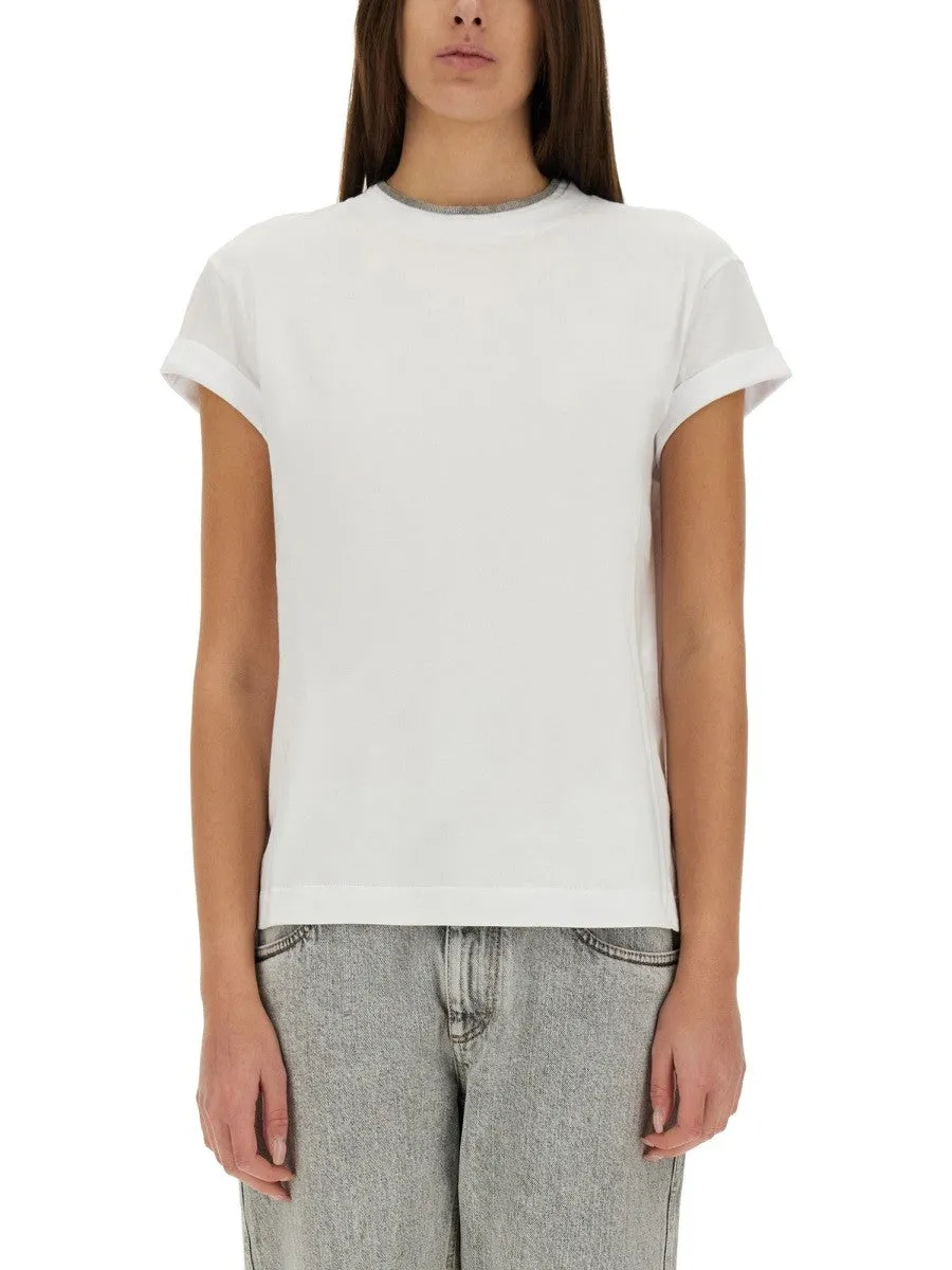 Brunello Cucinelli COTTON JERSEY T-SHIRT sold by Siebentaschen