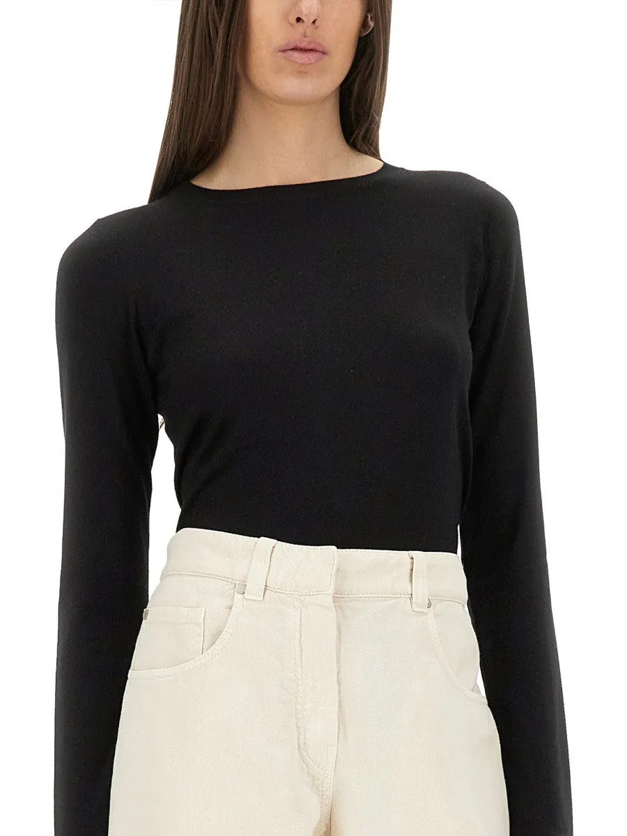 Brunello Cucinelli CASHMERE AND SILK SWEATER sold by Siebentaschen product image thumbnail 4