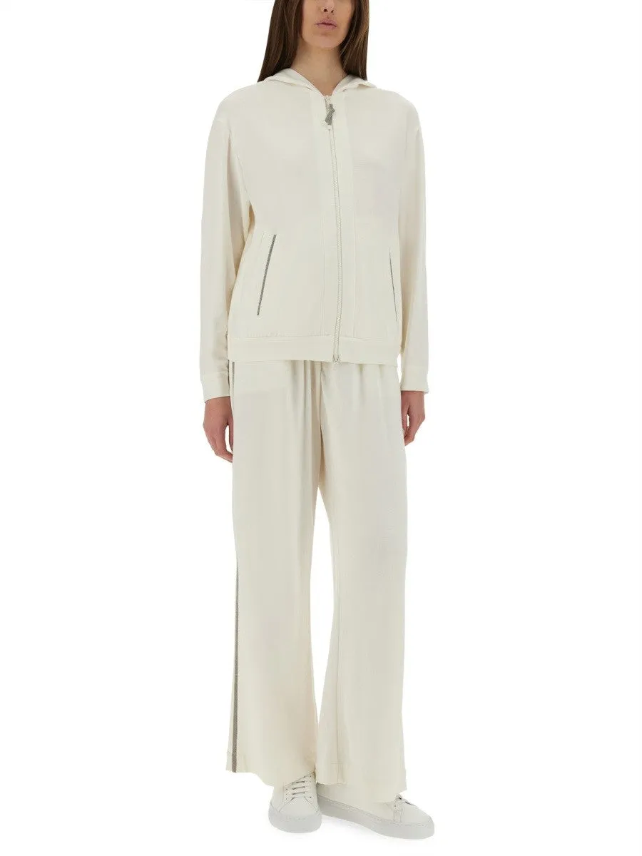 Brunello Cucinelli TRACK PANTS WITH NECKLACE sold by Siebentaschen product image thumbnail 2