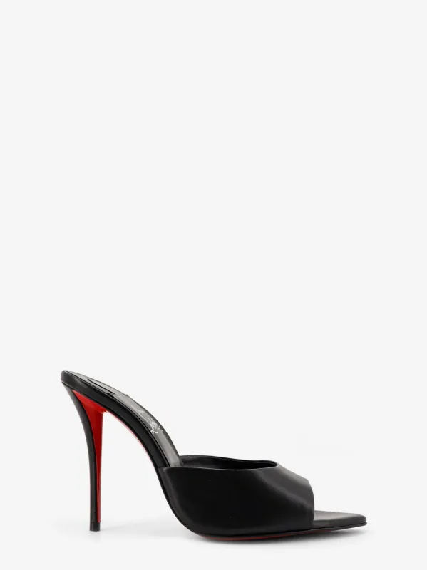 CHRISTIAN LOUBOUTIN Miss Z Mule leather sandals sold by Siebentaschen