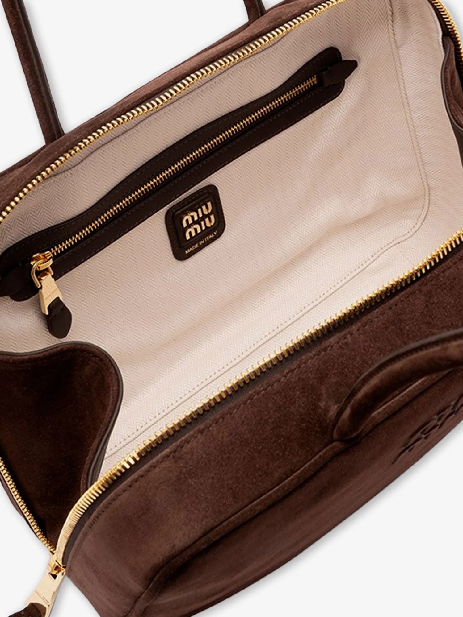 Miu Miu Beau suede handbag sold by Siebentaschen product image thumbnail 4