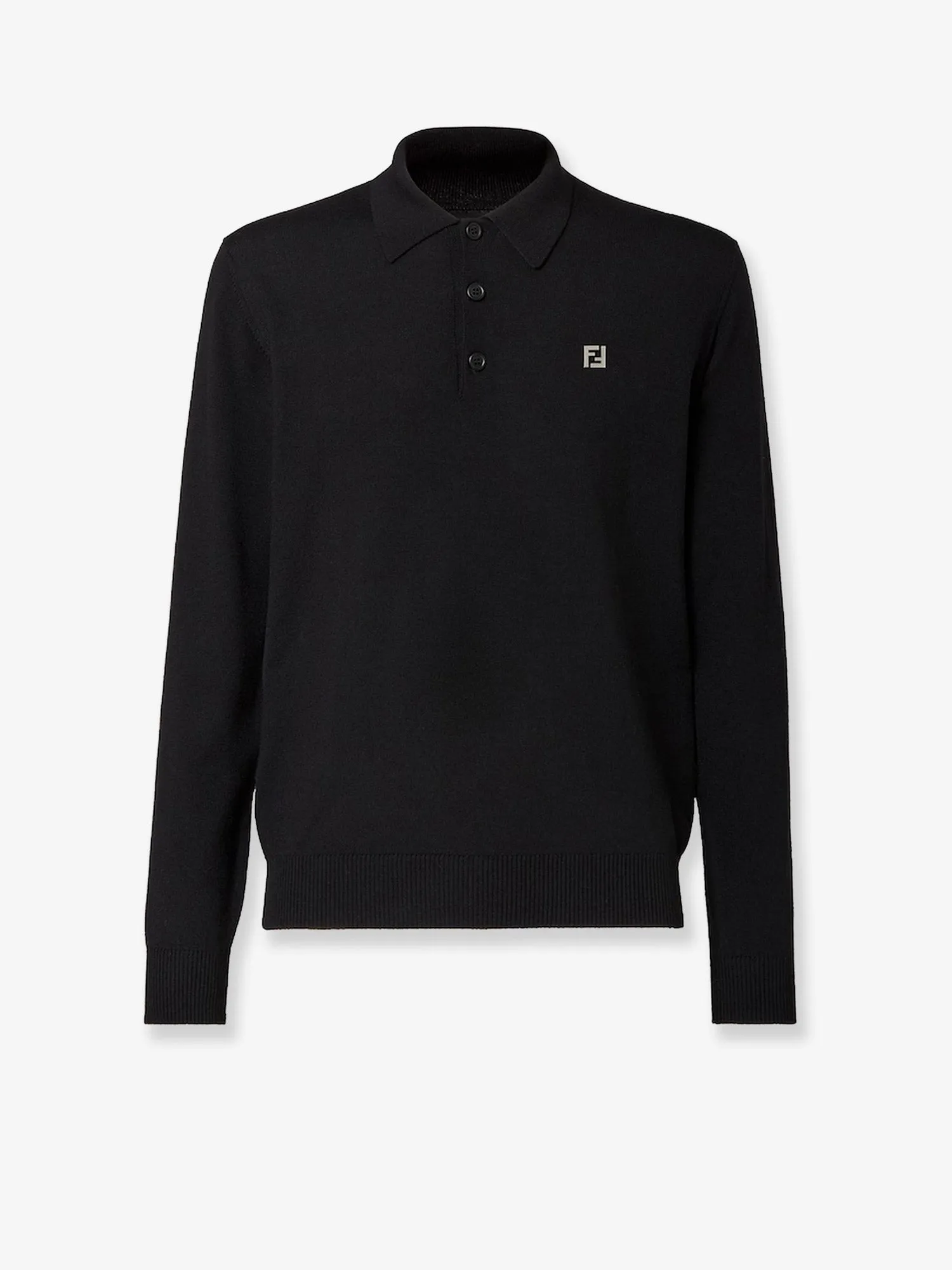 Fendi Virgin wool polo shirt sold by Siebentaschen