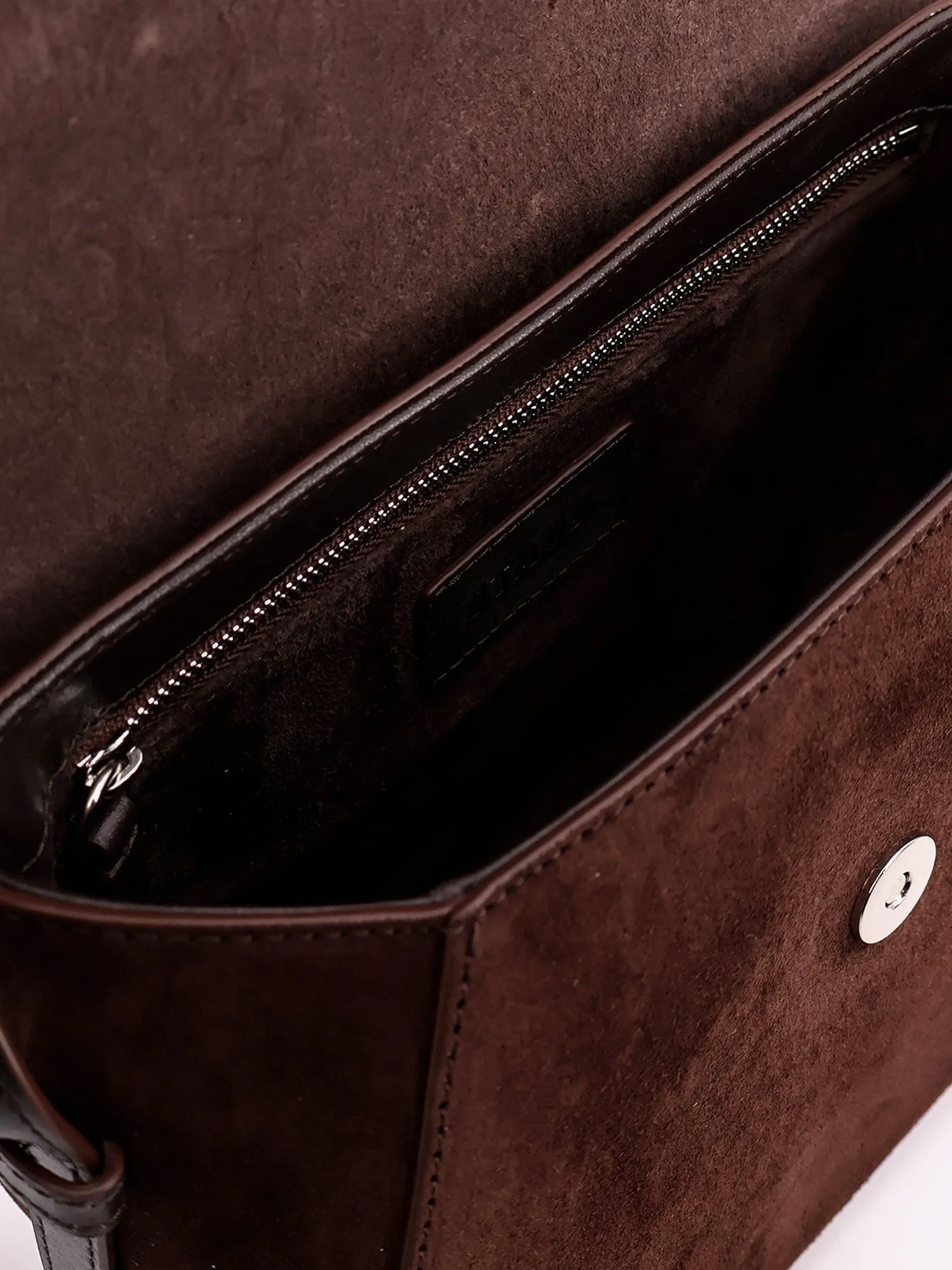 STAUD Bella Saddle suede crossbody bag sold by Siebentaschen product image thumbnail 4