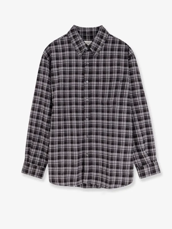 DUNST Unisex check flannel shirt sold by Siebentaschen