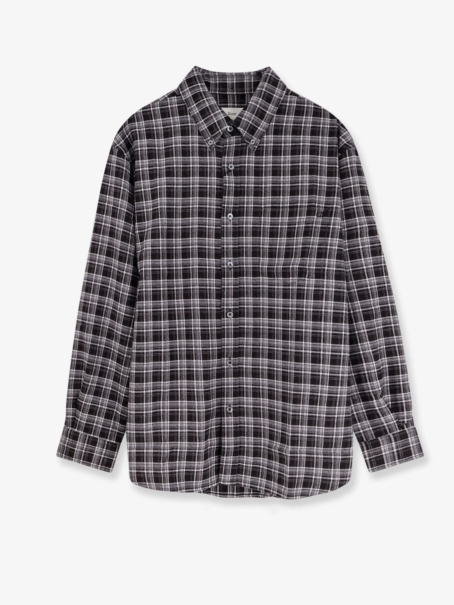 DUNST Unisex check flannel shirt sold by Siebentaschen