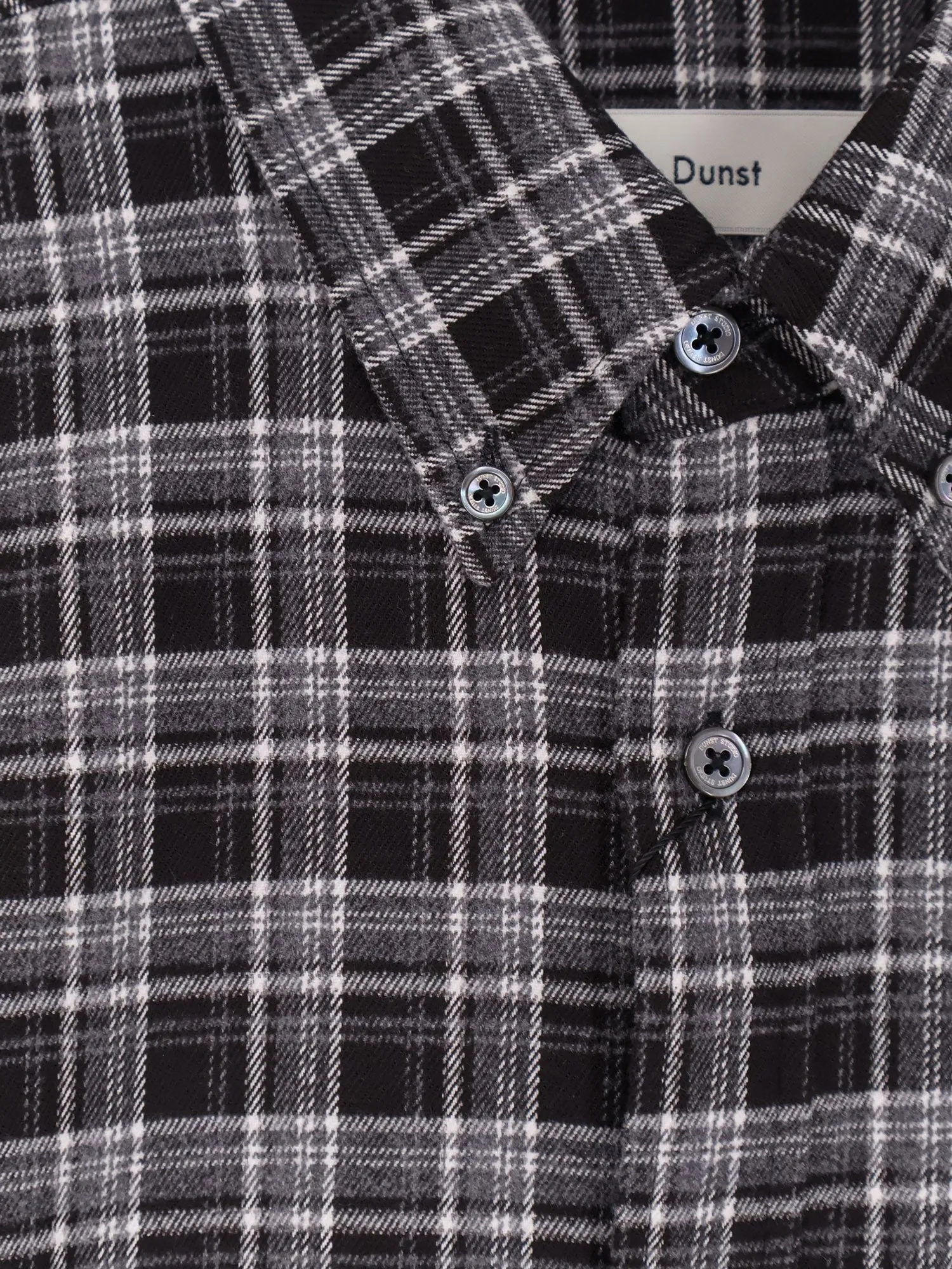 DUNST Unisex check flannel shirt sold by Siebentaschen product image thumbnail 3