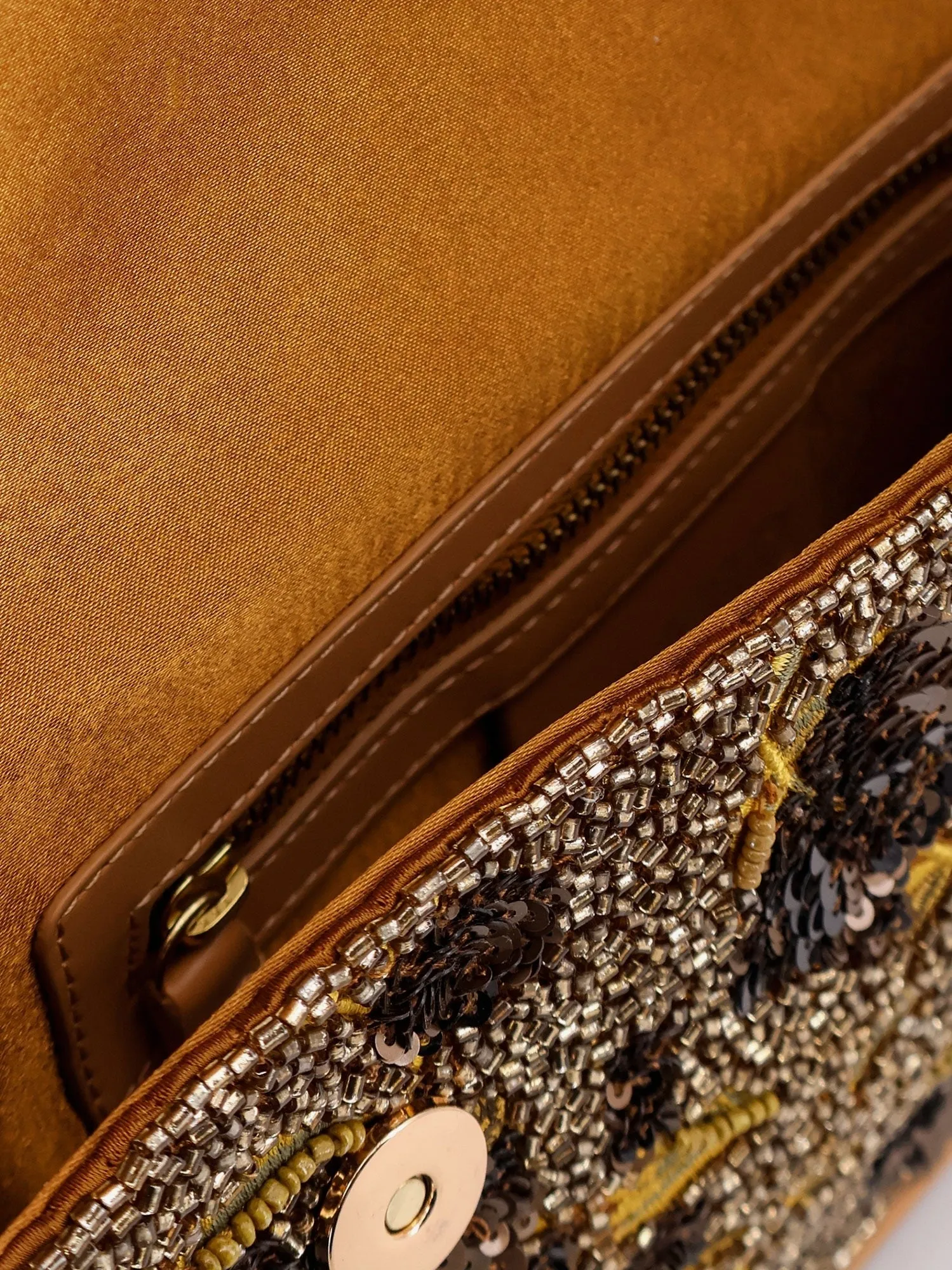 STAUD Shoulder bag with all-over bead embroidery sold by Siebentaschen product image thumbnail 4