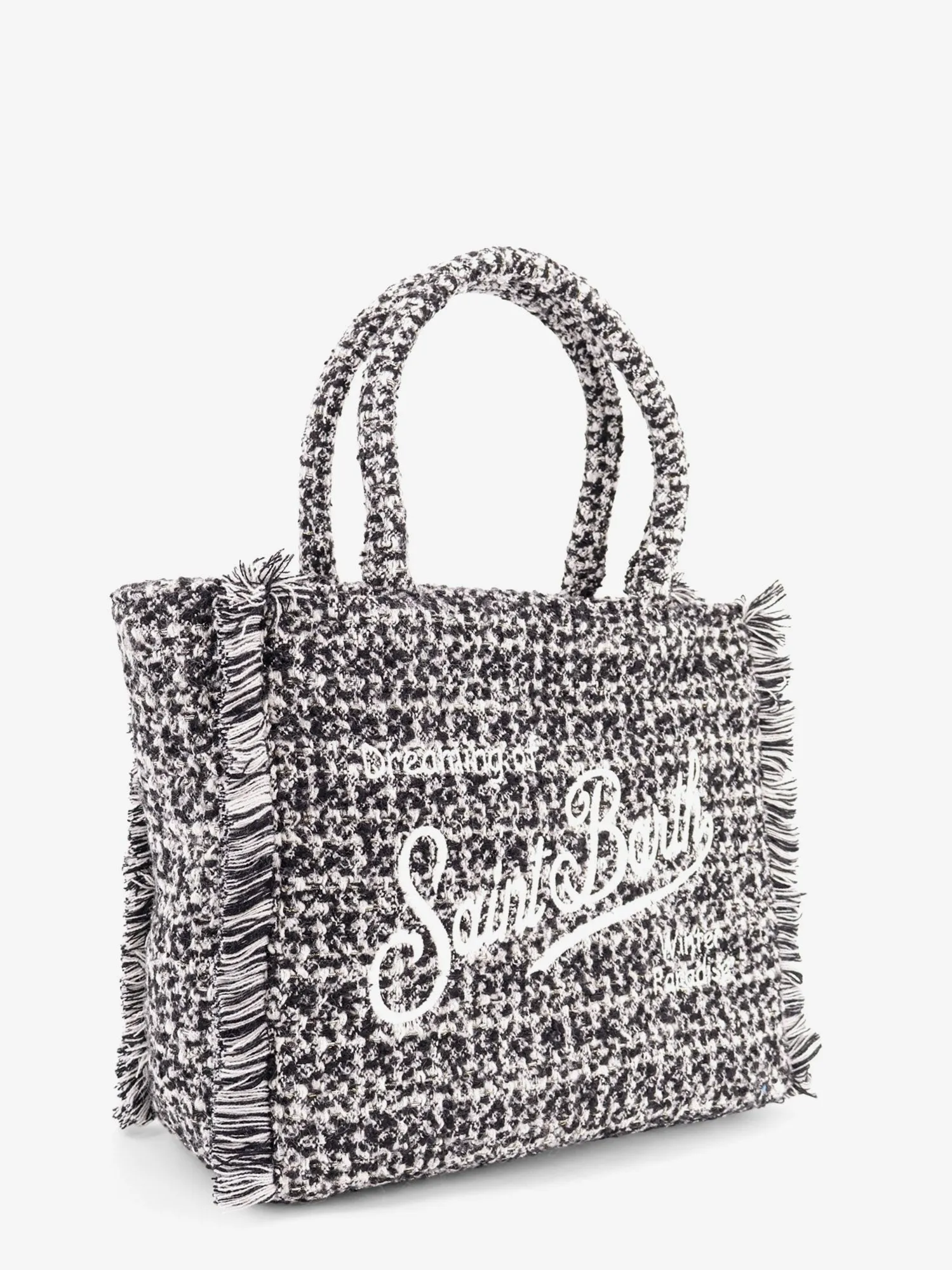 MC2 SAINT BARTH Vanity tweed wool blend shoulder bag sold by Siebentaschen product image thumbnail 3