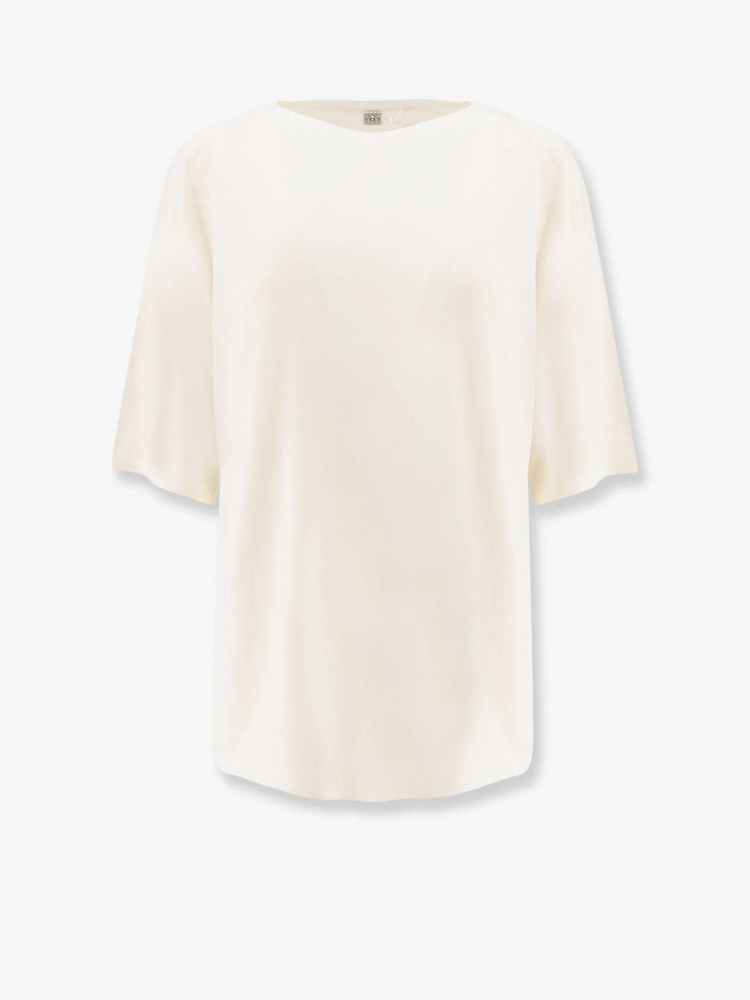 TOTEME Longline wool blend sweater sold by Siebentaschen