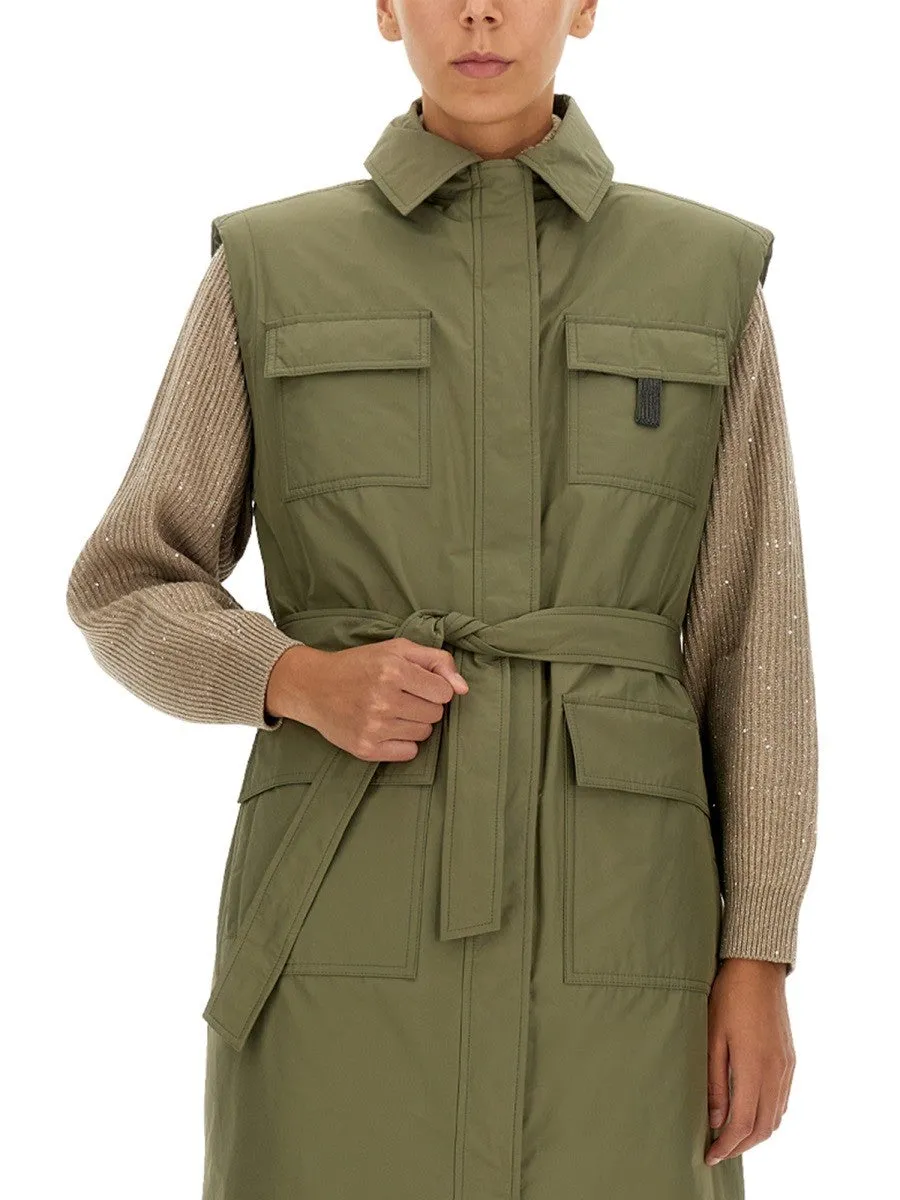 Brunello Cucinelli TAFFETA TRENCH COAT sold by Siebentaschen product image thumbnail 4