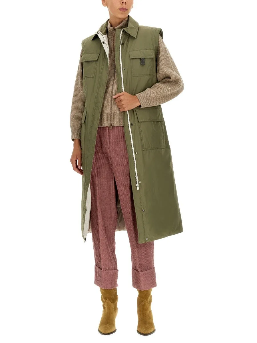 Brunello Cucinelli TAFFETA TRENCH COAT sold by Siebentaschen product image thumbnail 2