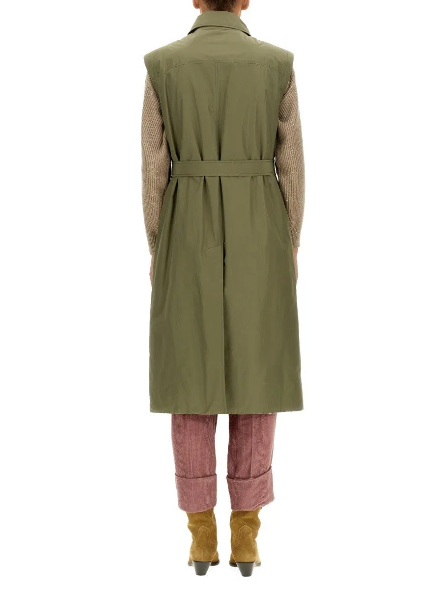 Brunello Cucinelli TAFFETA TRENCH COAT sold by Siebentaschen product image thumbnail 3