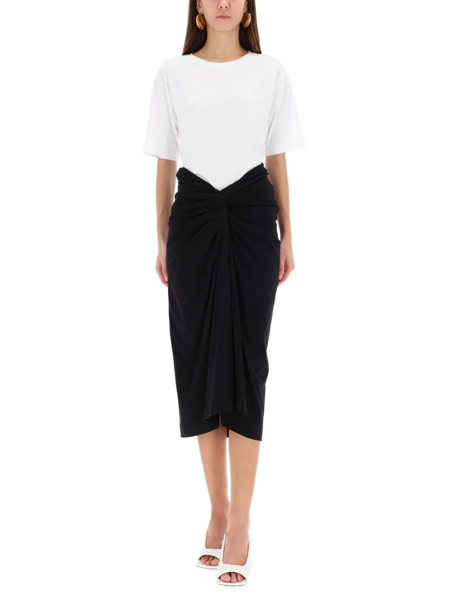 Dries Van Noten DRAPED "HERCHIVE" SKIRT sold by Siebentaschen product image thumbnail 2