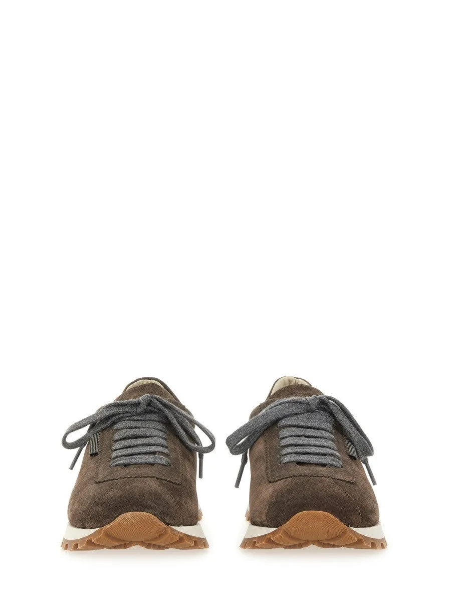 Brunello Cucinelli SUEDE RUNNING SNEAKER sold by Siebentaschen product image thumbnail 5