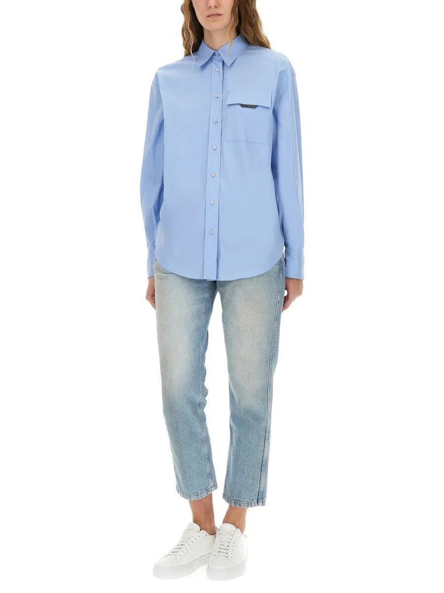 Brunello Cucinelli SHIRT WITH "SHINY FLAP DETAIL" sold by Siebentaschen product image thumbnail 2