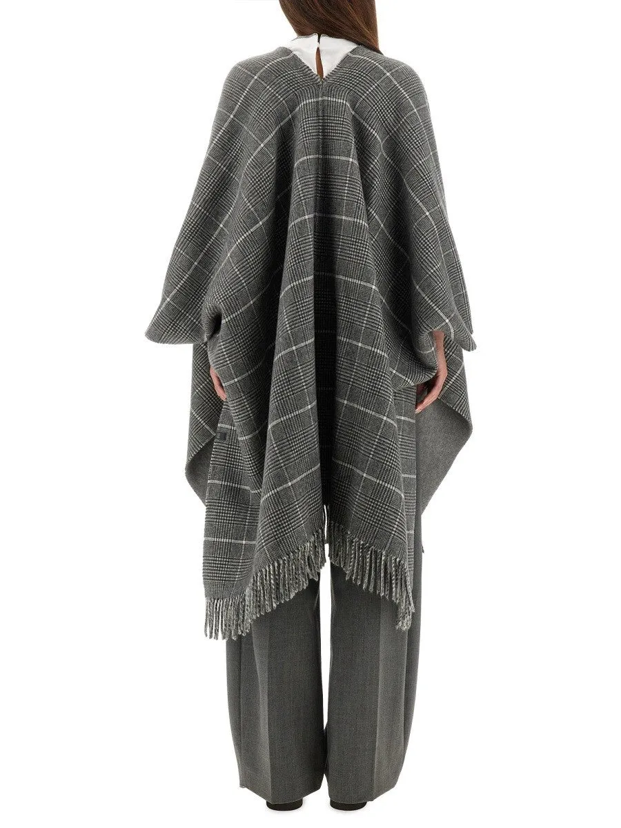 Brunello Cucinelli WOOL PONCHO WITH BANGS sold by Siebentaschen product image thumbnail 3