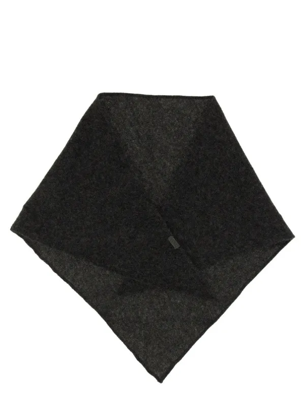 Brunello Cucinelli CASHMERE SCARF WITH NECKLACE sold by Siebentaschen