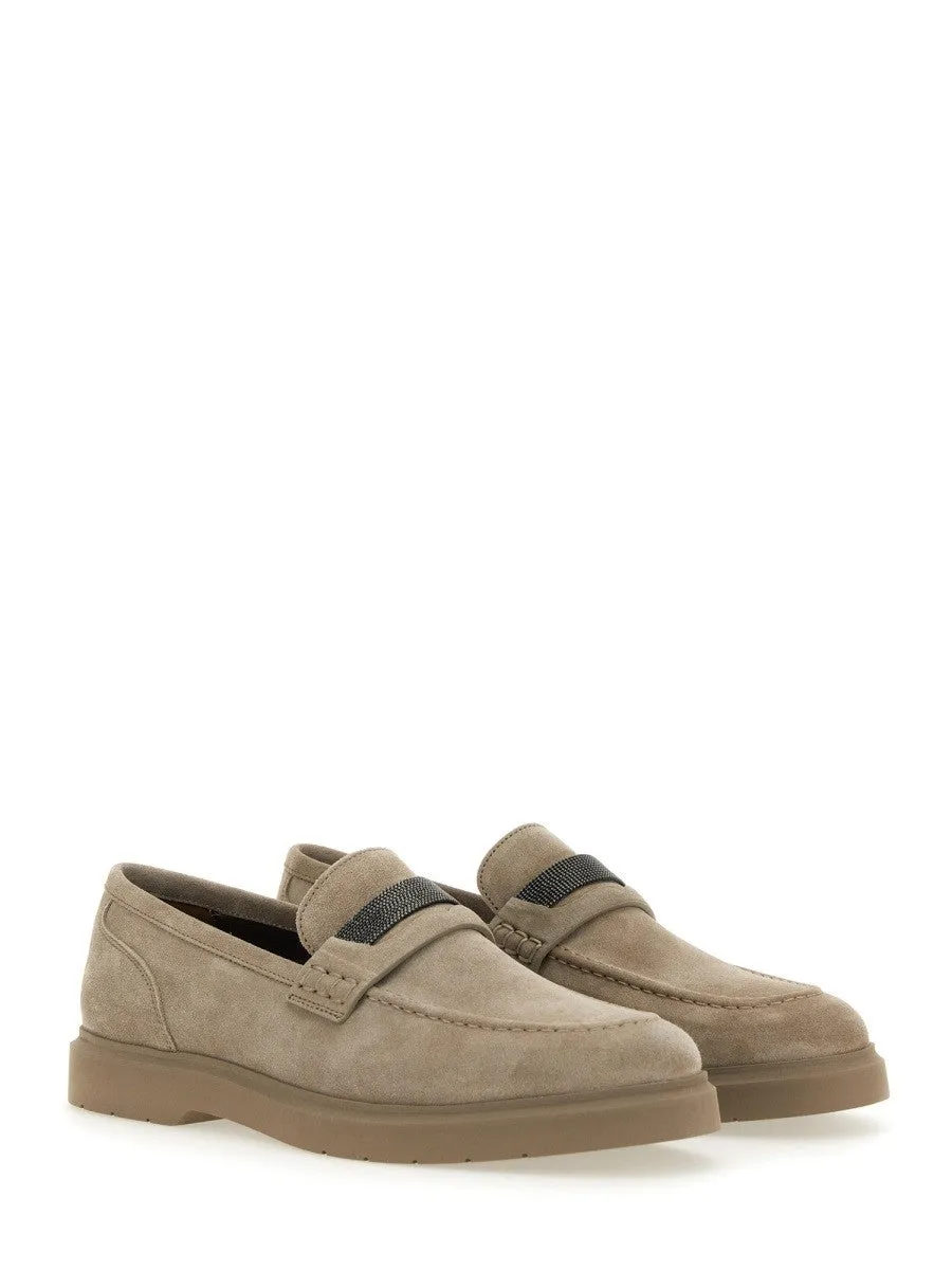 Brunello Cucinelli SUEDE "PENNY" LOAFER sold by Siebentaschen product image thumbnail 3