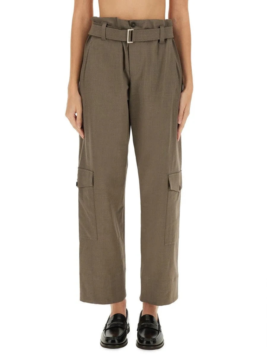 Brunello Cucinelli BELTED PANTS sold by Siebentaschen