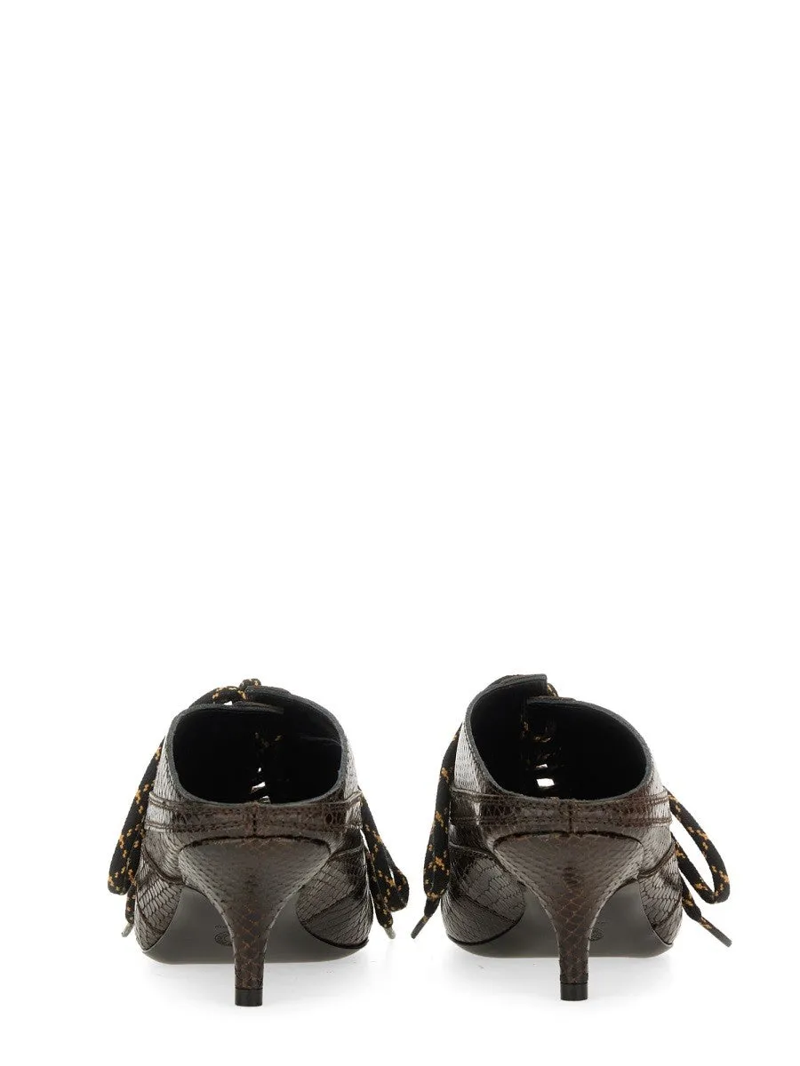 Dries Van Noten LEATHER SLIP-ON MULES sold by Siebentaschen product image thumbnail 3