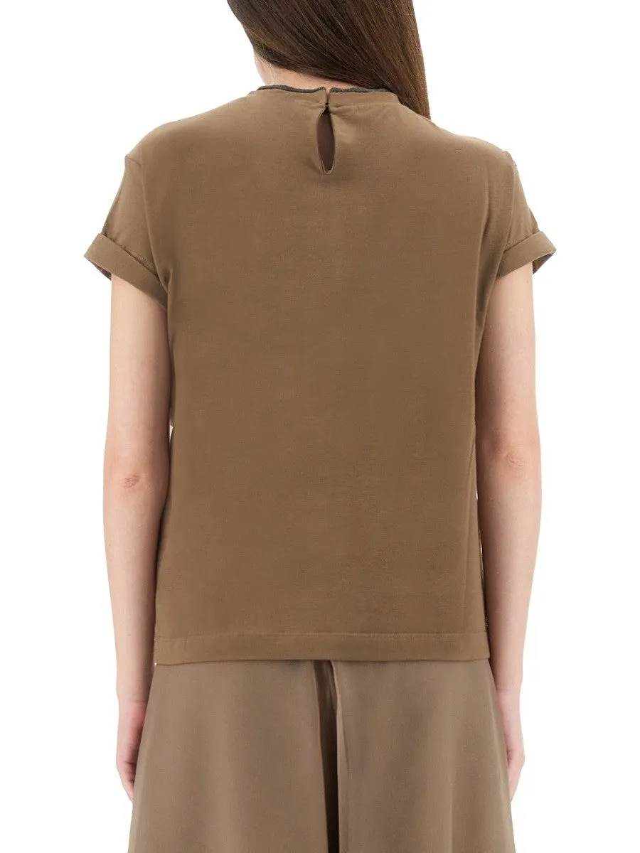 Brunello Cucinelli COTTON JERSEY T-SHIRT sold by Siebentaschen product image thumbnail 3