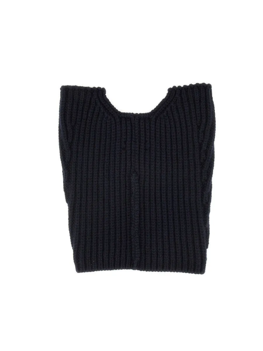Dries Van Noten WOOL NECK WARMER WITH ZIPPER sold by Siebentaschen product image thumbnail 2