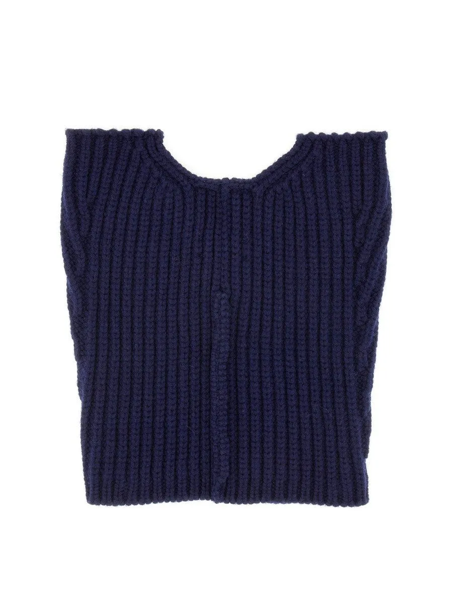 Dries Van Noten WOOL NECK WARMER WITH ZIPPER sold by Siebentaschen product image thumbnail 2
