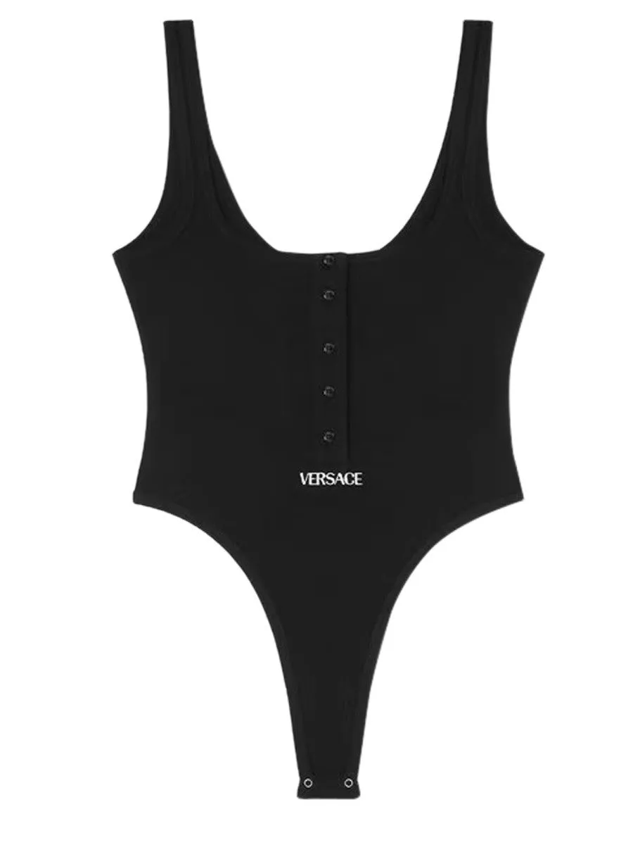 Versace RIBBED BODYSUIT. sold by Siebentaschen