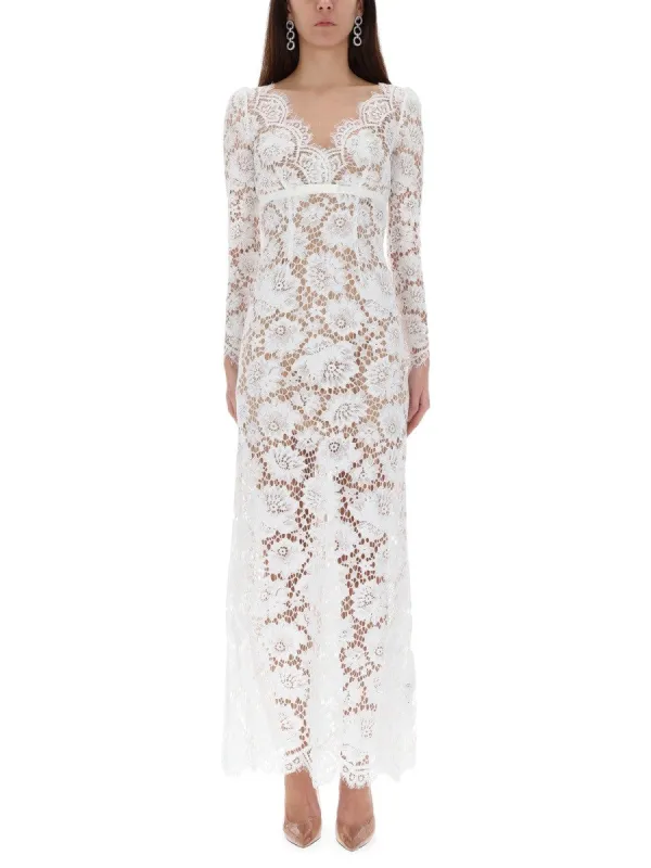 SELF-PORTRAIT LONG LACE DRESS sold by Siebentaschen