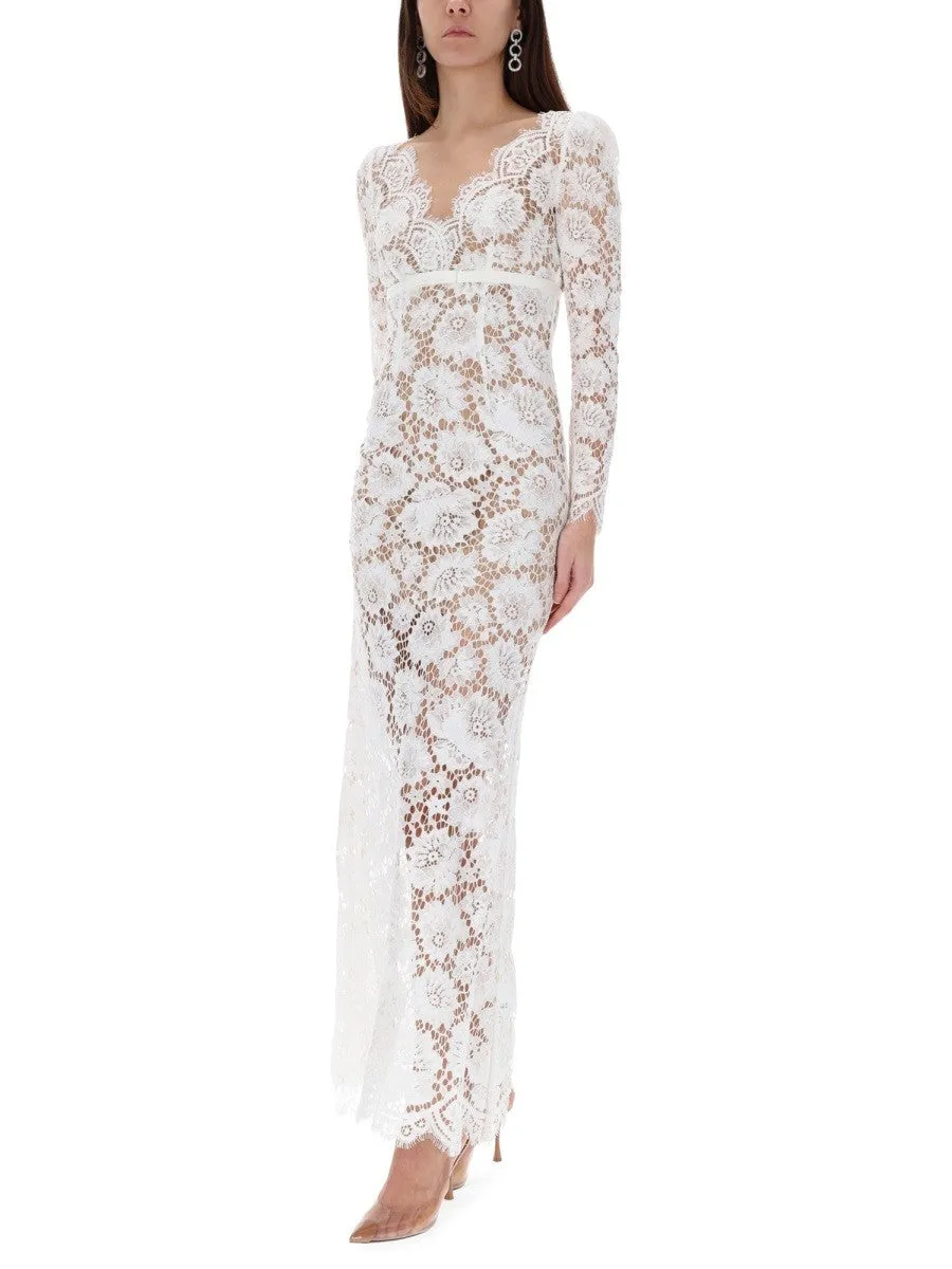 SELF-PORTRAIT LONG LACE DRESS sold by Siebentaschen product image thumbnail 2