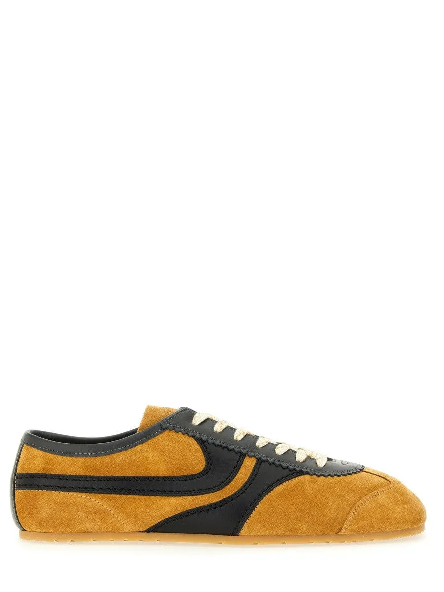 Dries Van Noten SUEDE SNEAKER sold by Siebentaschen
