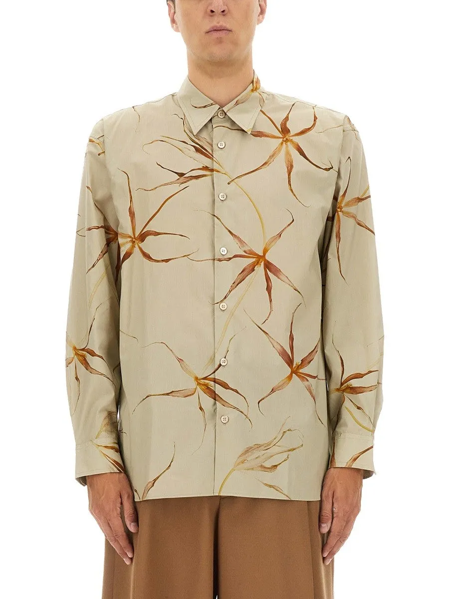 Dries Van Noten "TULIP" PRINT SHIRT sold by Siebentaschen