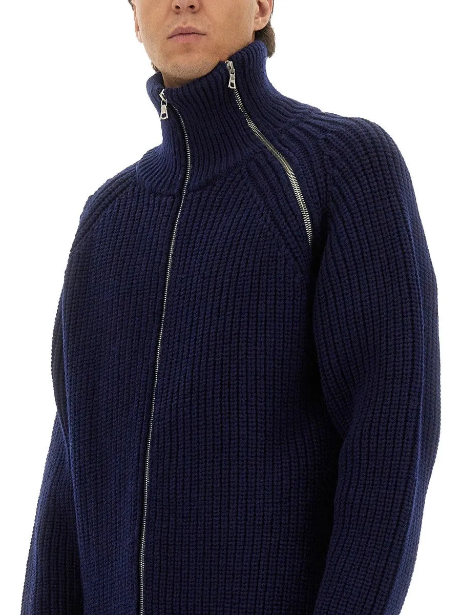 Dries Van Noten ZIPPERED WOOL SWEATER sold by Siebentaschen product image thumbnail 4