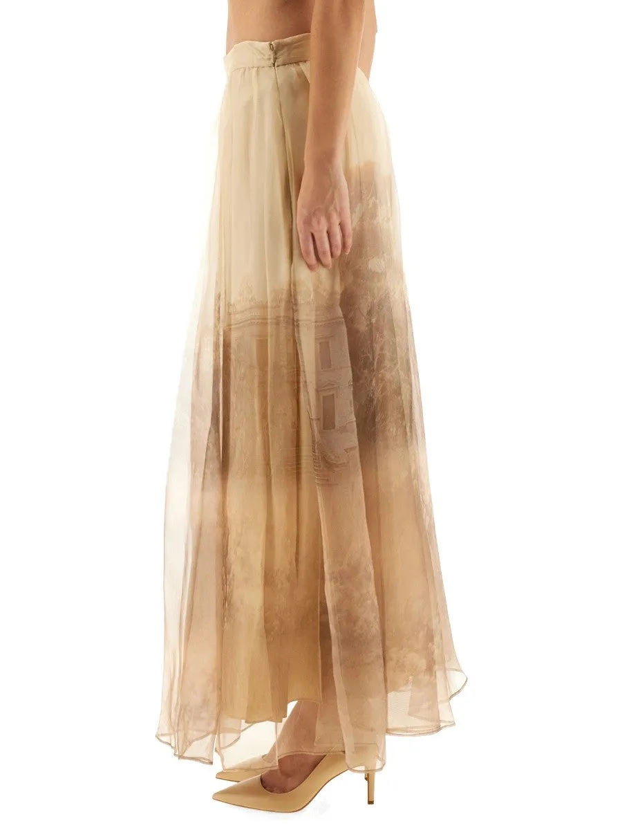 ZIMMERMANN "MEMENTO" ORGANZA MAXI SKIRT sold by Siebentaschen product image thumbnail 3