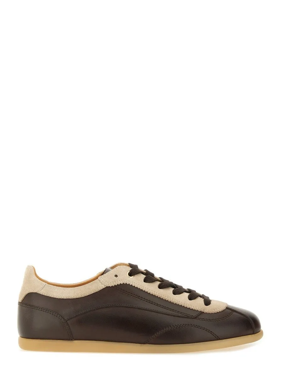 Brunello Cucinelli LEATHER SNEAKER sold by Siebentaschen