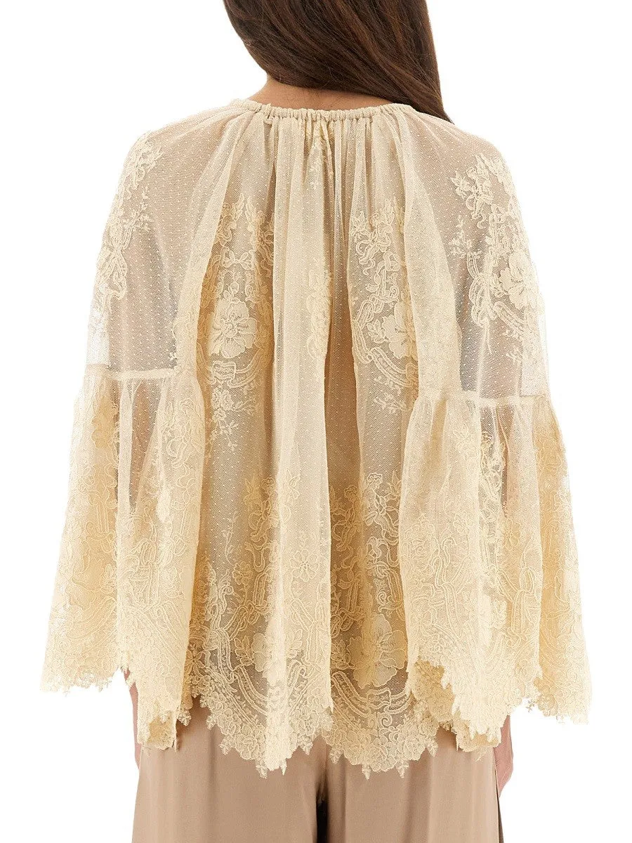ZIMMERMANN "HYPNOTIC" LACE BLOUSE sold by Siebentaschen product image thumbnail 3