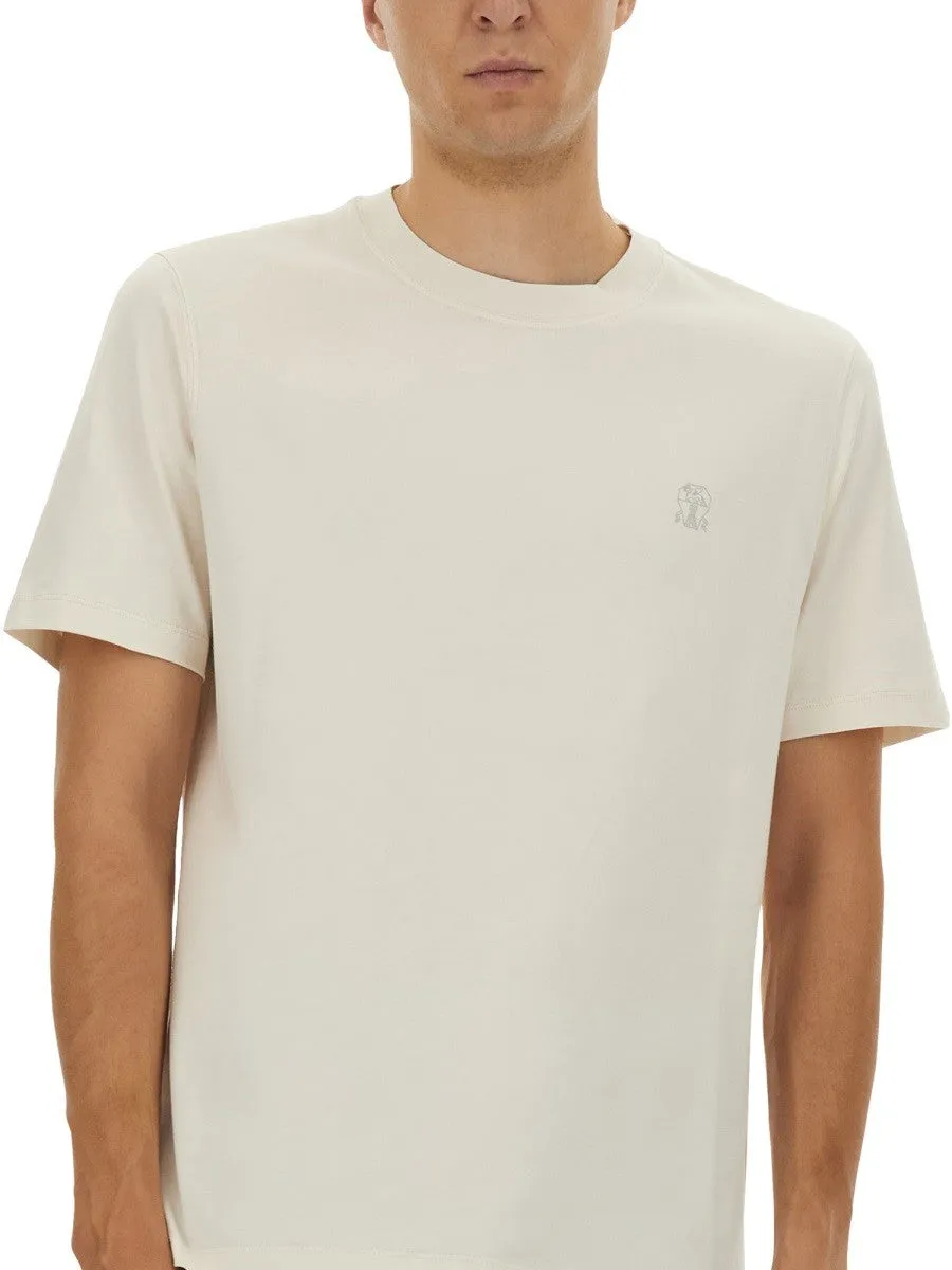Brunello Cucinelli T-SHIRT WITH LOGO sold by Siebentaschen product image thumbnail 4