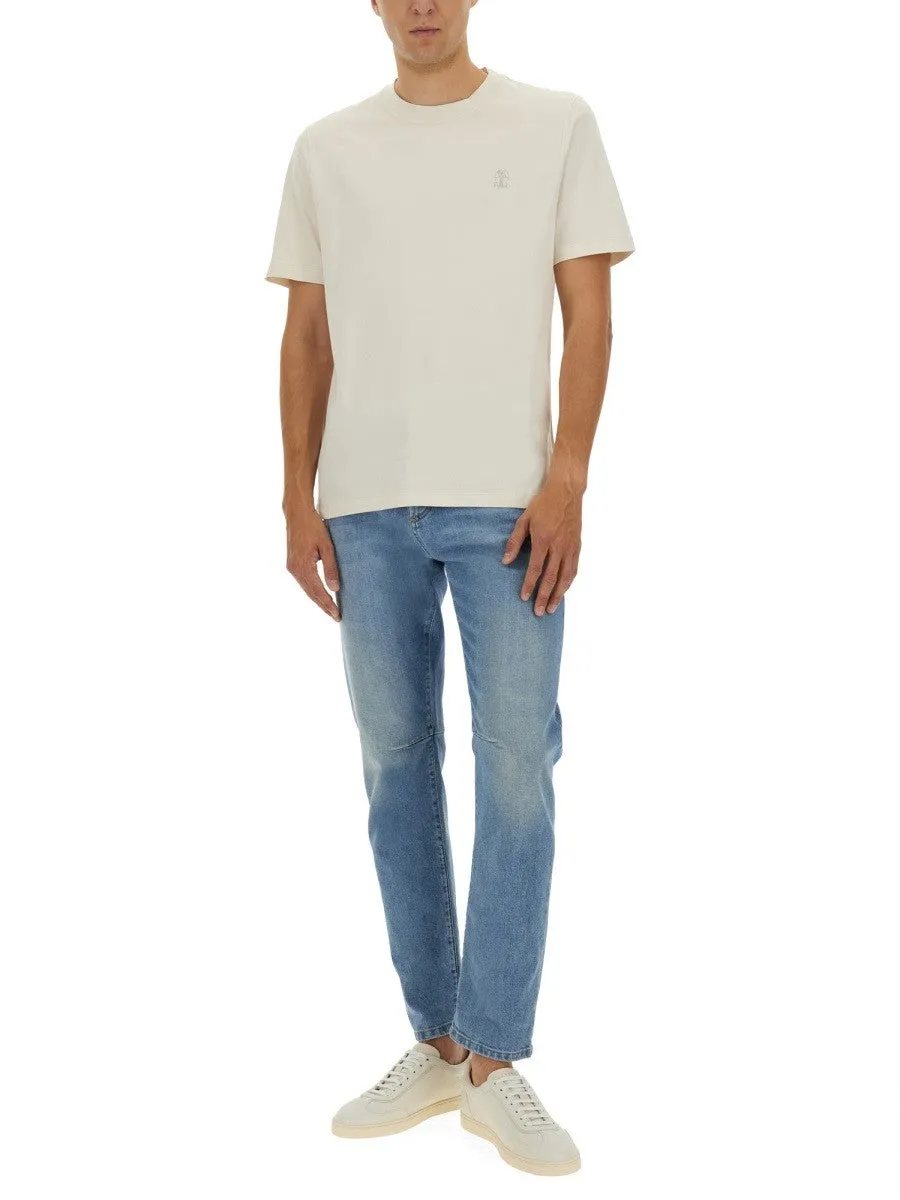 Brunello Cucinelli T-SHIRT WITH LOGO sold by Siebentaschen product image thumbnail 2