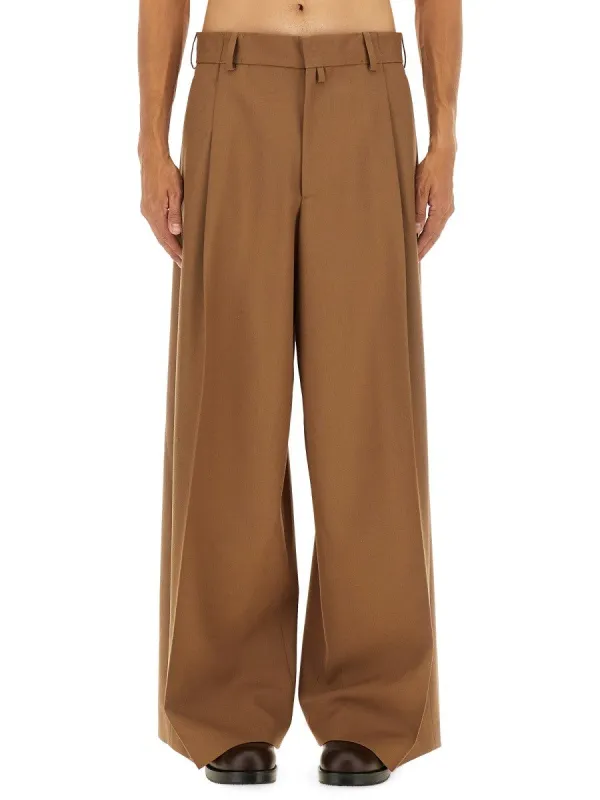 Dries Van Noten PANTS WITH PLEATS sold by Siebentaschen