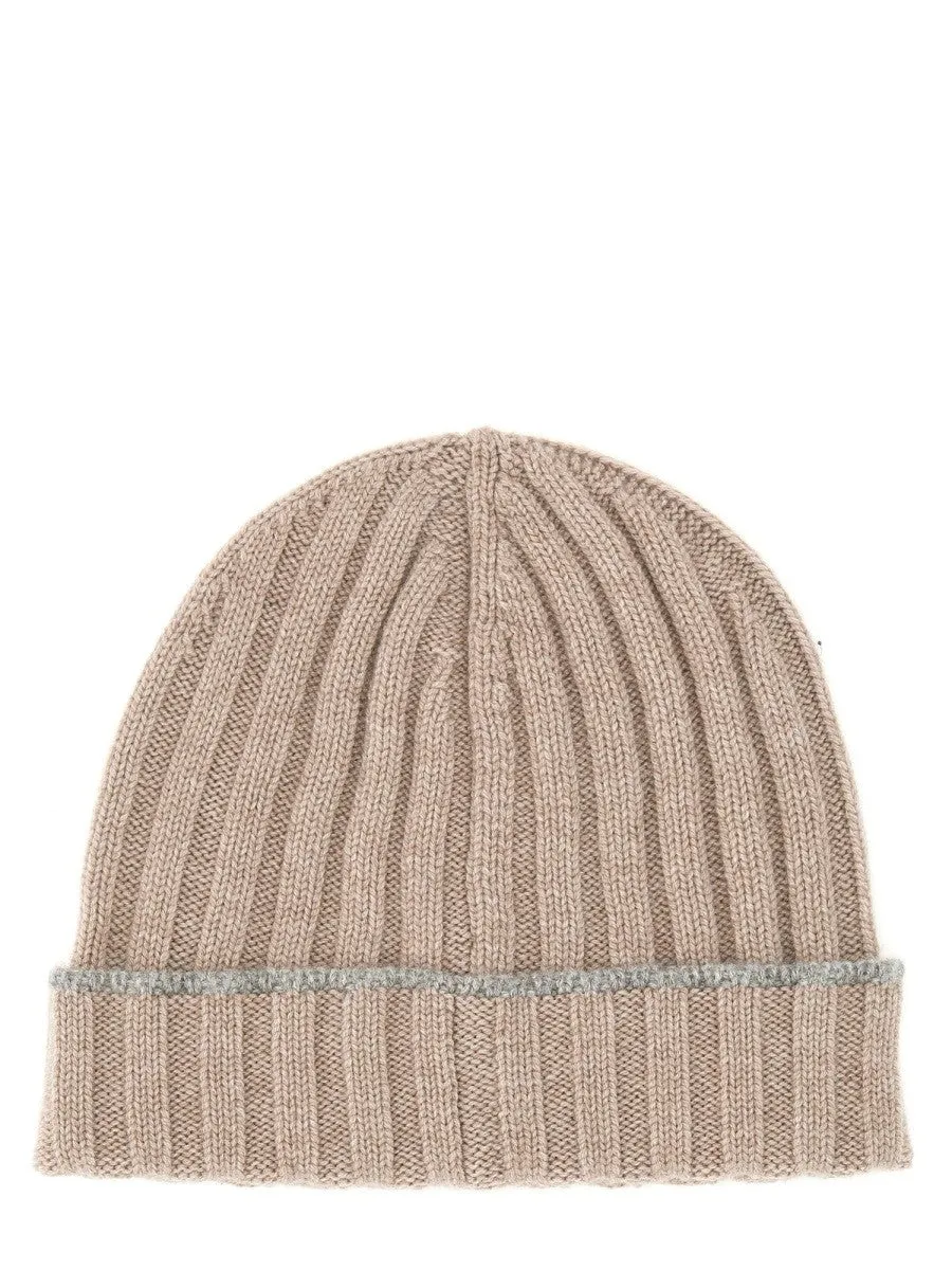 Brunello Cucinelli CASHMERE BEANIE HAT sold by Siebentaschen product image thumbnail 2