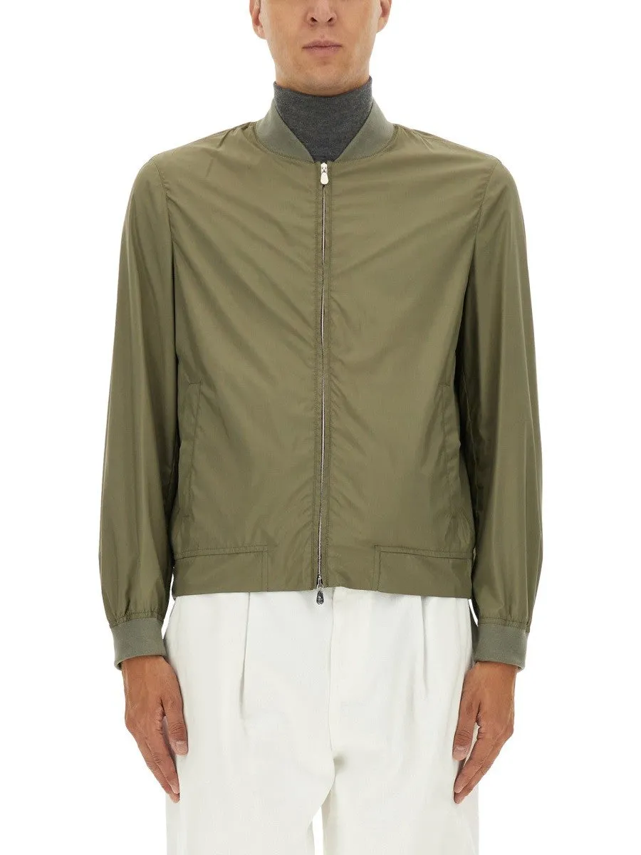 Brunello Cucinelli BOMBER WITH ZIP sold by Siebentaschen