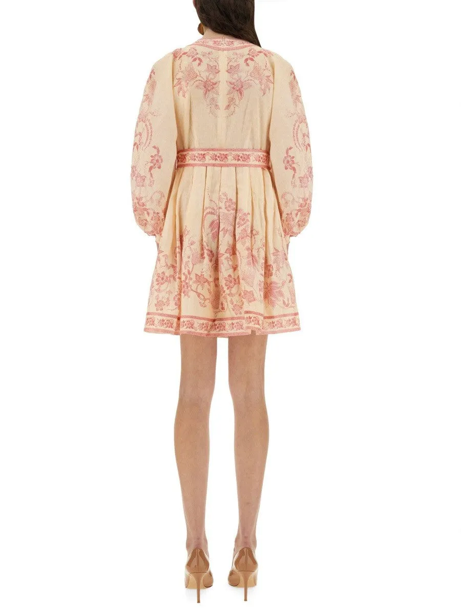 ZIMMERMANN "LUCKY" LOW-CUT MINI DRESS sold by Siebentaschen product image thumbnail 4