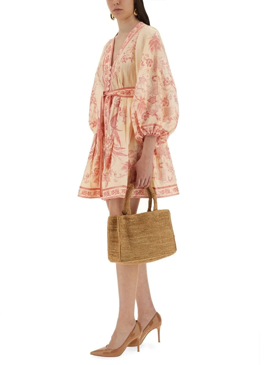 ZIMMERMANN "LUCKY" LOW-CUT MINI DRESS sold by Siebentaschen product image thumbnail 2