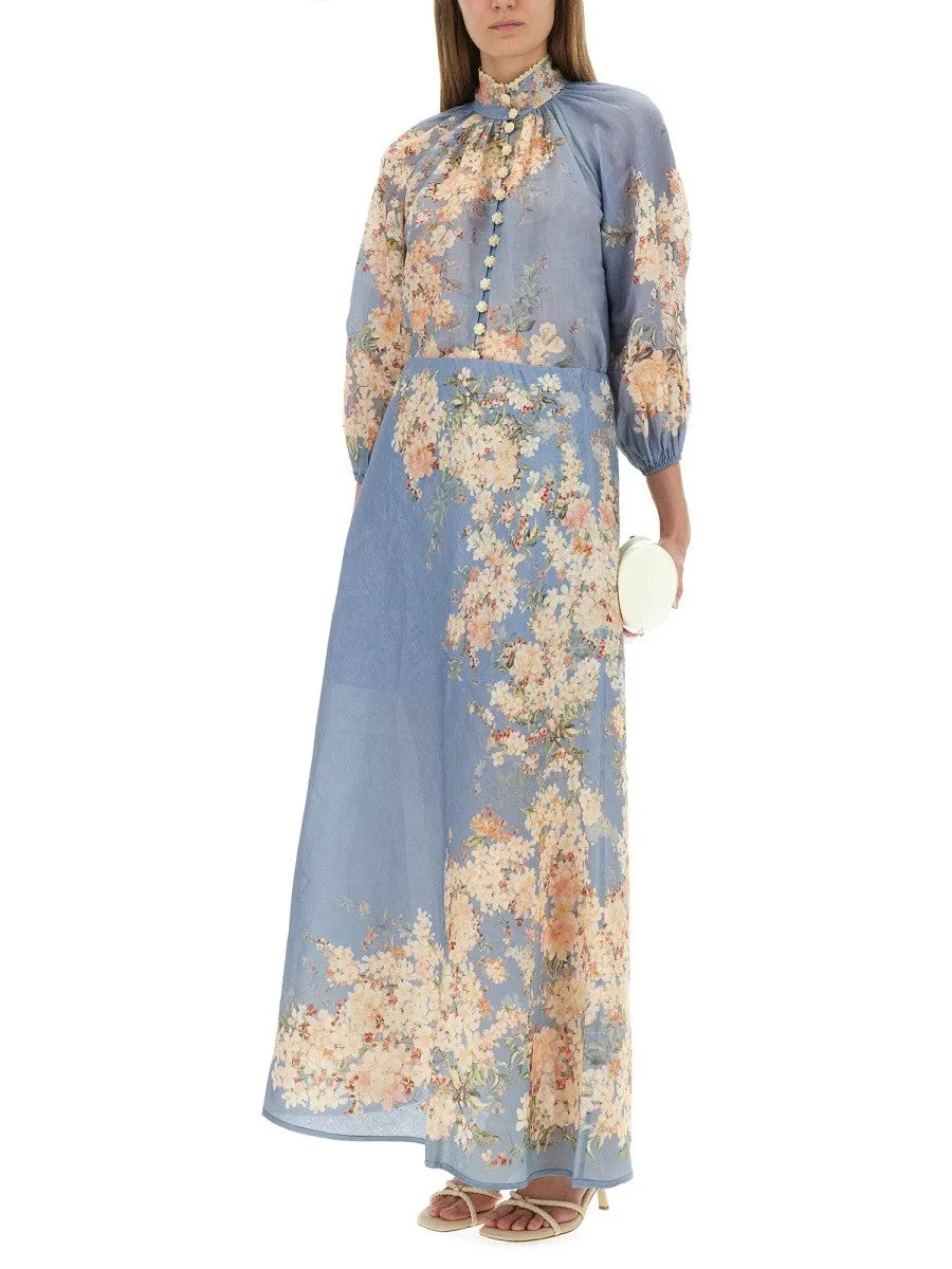 ZIMMERMANN BLOUSE WITH PUFF SLEEVES "CASCADIAN" sold by Siebentaschen product image thumbnail 2