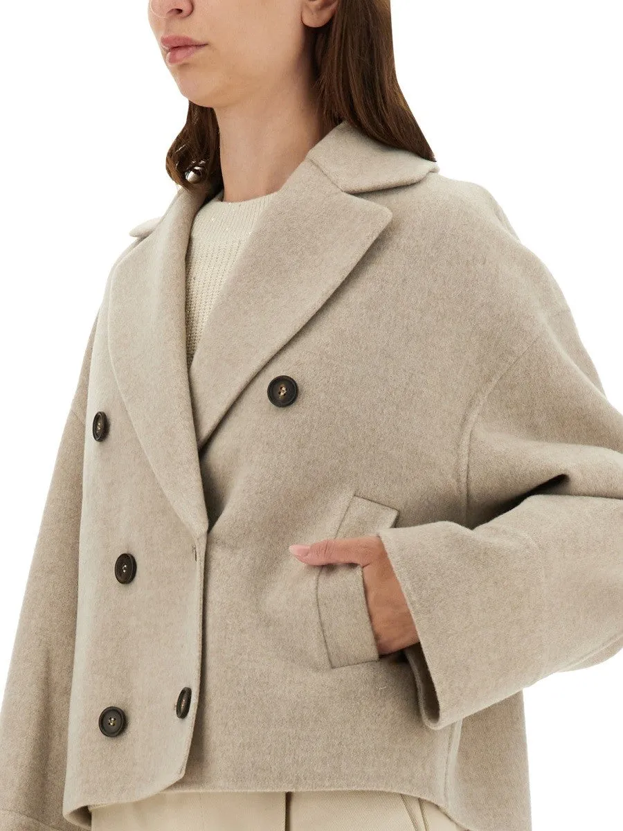 Brunello Cucinelli DOUBLE WOVEN WOOL AND CASHMERE CABAN sold by Siebentaschen product image thumbnail 4