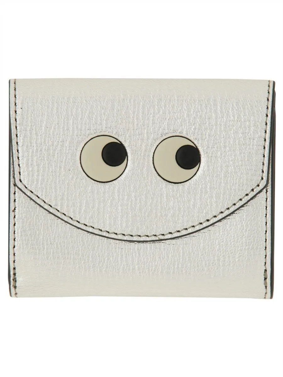 ANYA HINDMARCH TRIFOLD MINI "EYES" WALLET sold by Siebentaschen