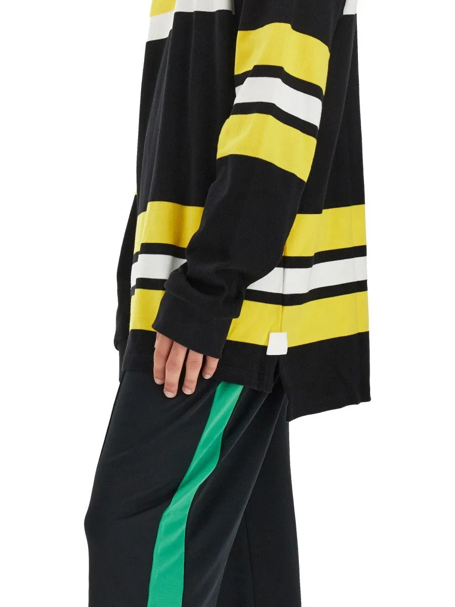 WALES BONNER POLO SHIRT WITH STRIPE PATTERN sold by Siebentaschen product image thumbnail 4