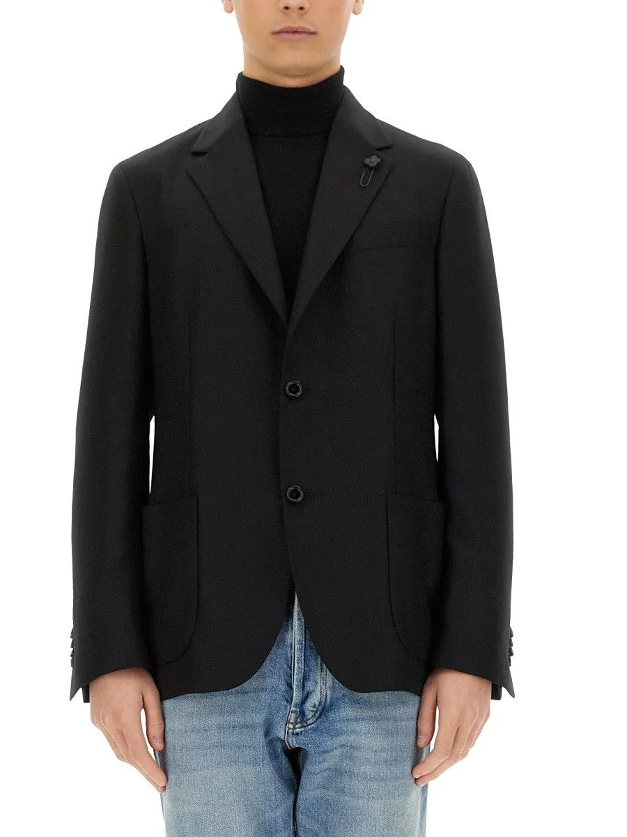 Lardini SINGLE-BREASTED JACKET sold by Siebentaschen