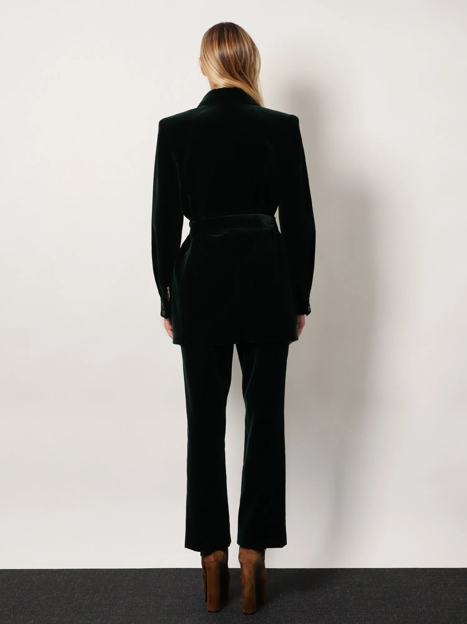 Saint Laurent Sahariana velvet blazer sold by Siebentaschen product image thumbnail 3